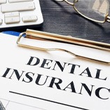a dental insurance form for the cost of dentures 